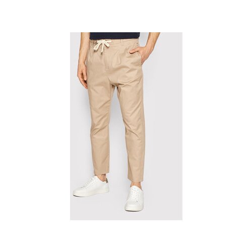 Imperial Hlače iz tkanine PD0EDCQ Bež Regular Fit Slike