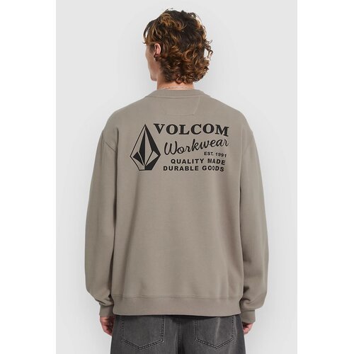 Volcom Workwear Crew Pulover brindle Cene