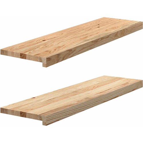  Prozorske klupice 2 kom 90x30x2 cm netretirane masivne hrast Cijene