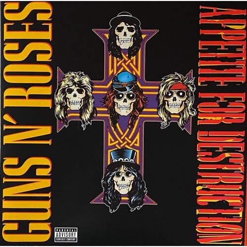  Guns N' Roses Appetite For Destruction (LP) Cene