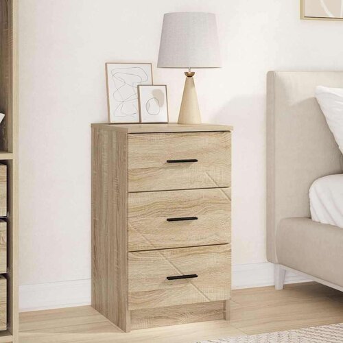  Noćni ormar sonoma hrast 38 x 38 x 66 cm Konstruirano drvo Slike