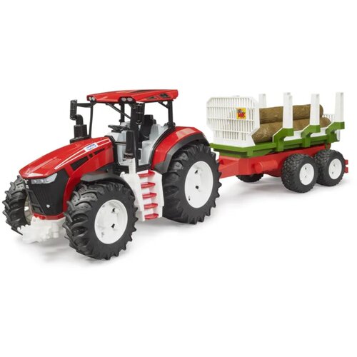 Bruder Traktor Prikolica Sa Drvima Roadmax Cene