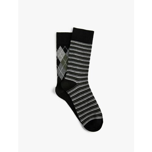 Koton Set of 2 Socks with Geometric Pattern. Cene