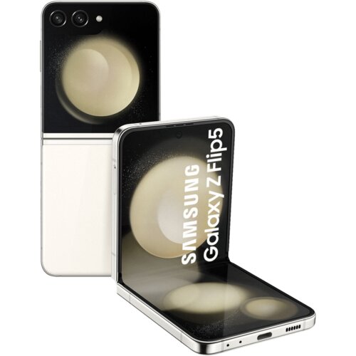 Samsung Smartphone Galaxy Z Flip 5, 6.7", 5G, Octa Core 3.36GHz, RAM 8GB, 12Mpixel, 5G 8GB/256GB, Krem Cijene