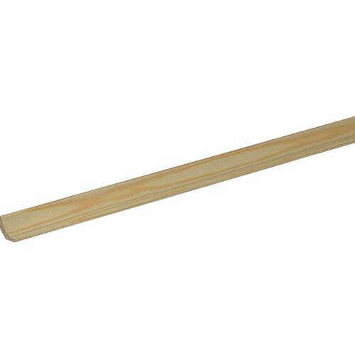 X užljebljena kutna lajsna (2,4 m 1,4 cm 1,4 cm, neobrađeno, smreka-bor) Slike