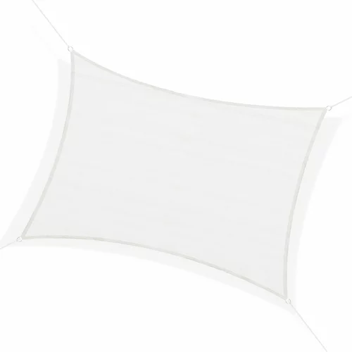 Outsunny senčnik pravokotni PE senčnik z UV zaščito 4 x 6 m krem barve, (20744563)