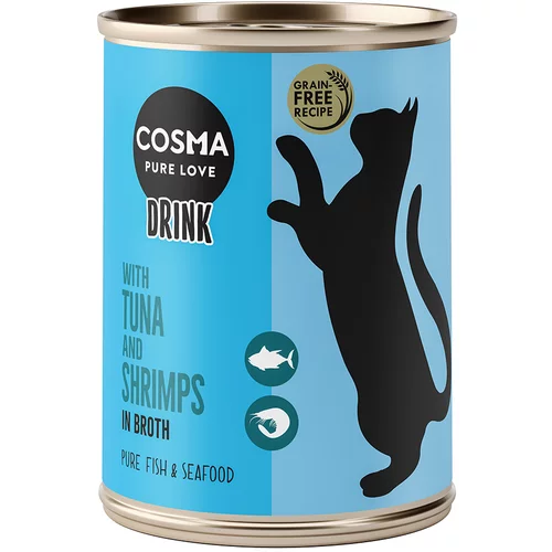 Cosma Drink 6 x 100 g - Tuna s kozicami