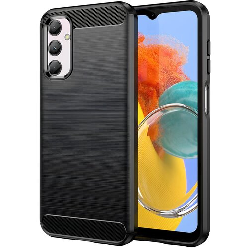  Futrola Carbon Shield TPU za Samsung Galaxy M14 - Crna KP28577 Cene