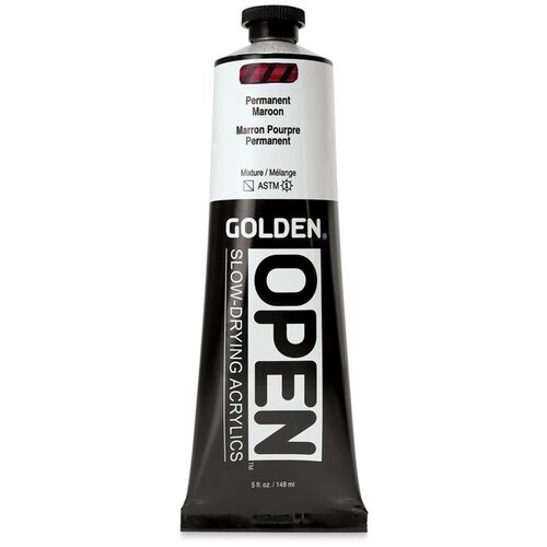  GOLDEN OPEN akrilna boja koja se sporo su&amp;scaron;i 148 ml | 7252 Permanent Burgundy Slike