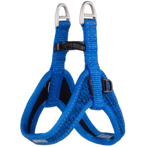 Rogz fast-fit am za pse sa bumerang krojem s &amp;mdash; obim 41 cm plava Slike