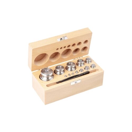 Kern Set utega 354-05, OIML klasa M2, nazivna vrijednost 1 g - 500 g, gumb, fino tokareni nehrđajući čelik (OIML), u dr Cijene