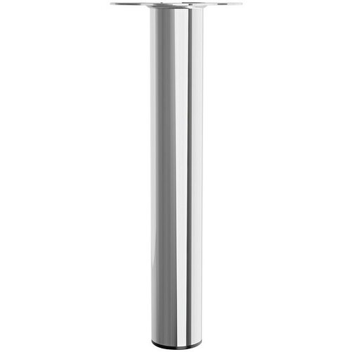 WALTECO Postolje za namještaj (D x Š x V: 6 x 6 x 40 cm, Ø x V: 6 x 40 cm, Nosivost: 75 kg, Čelik, Srebrna) Cijene