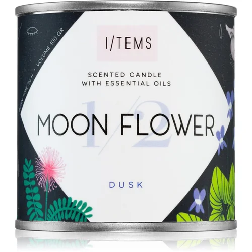 Items Artist Collection 1/2 Moon Flower mirisna svijeća 100 g