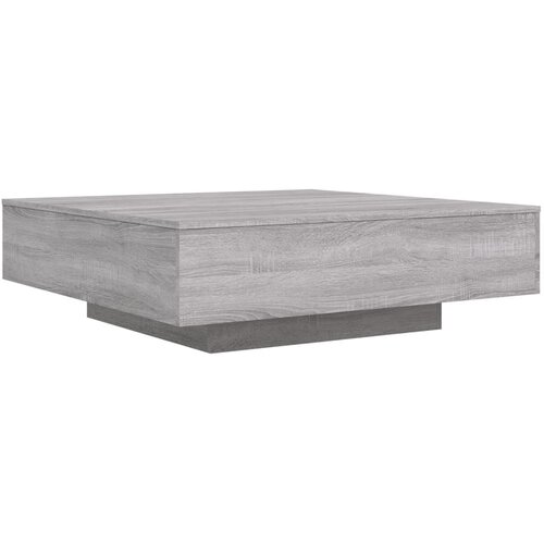  Stolić za kavu boja hrasta 100x100x31 cm konstruirano drvo Slike