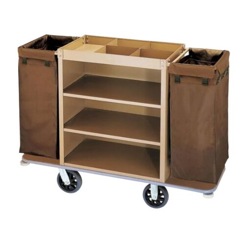 Master Kolica hotelska za servis soba 1325x425x1120mm C-HC-21 smeđa Cijene