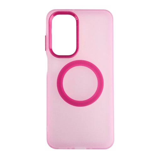  silikonska futrola magsafe fluro color samsung A56 roze Cene