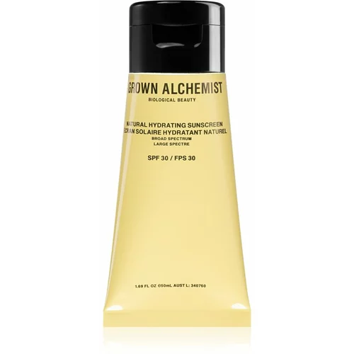 Grown Alchemist Natural Hydrating Sunscreen krema za sunčanje za lice s mineralima SPF 30 50 ml