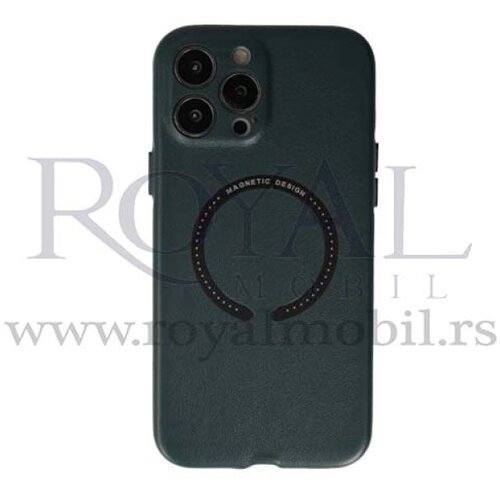  futrola magnetic design za xiaomi redmi 10C maslinasto zelena Slike