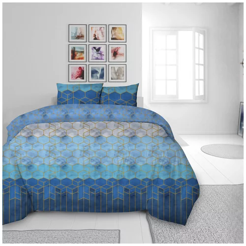 Svilanit posteljnina Talia Blue, 140x200
