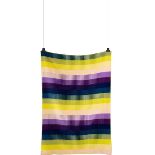 Røros Tweed Volnena odeja Åsmund Gradient - Yellow/Blue Cene