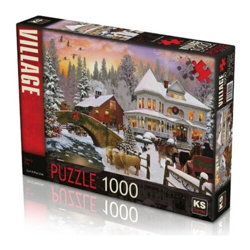  Puzzle 1000 delova Zimski sumrak ( 1034840 ) Cene