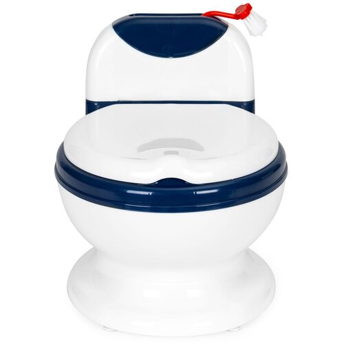  EcoToys WC kahlica bijelo-plava sa četkom za či&scaron;ćenje Cijene