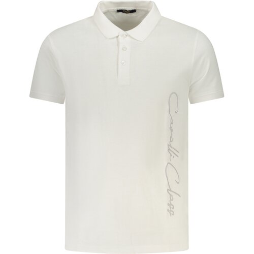Cavalli Class POLO SHORT SLEEVES MEN WHITE Slike
