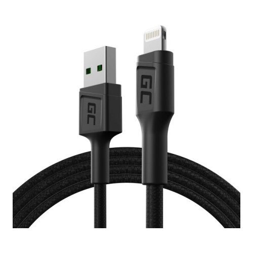 Green cell kabgc21 usb-a - lightning kabl 120cm ( pl040 ) Cene
