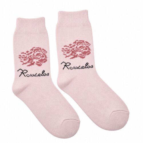 B.Fortuna ženske volnene nogavice Nordic Rose - Roza Slike