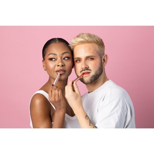 MUA Makeup Academy Hydra Juice Peptide Shimmer Lip Stylo ble&amp;scaron;čeča &amp;scaron;minka s hranilnim učinkom odtenek Sweet Orange 1.5 g Slike