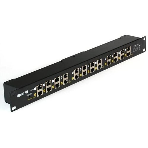 Maxlink Gigabit 12-port passive POE injector panel - shielded Cijene