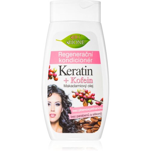 Bione Cosmetics Keratin + Kofein regeneracijski balzam za lase 260 ml Cene