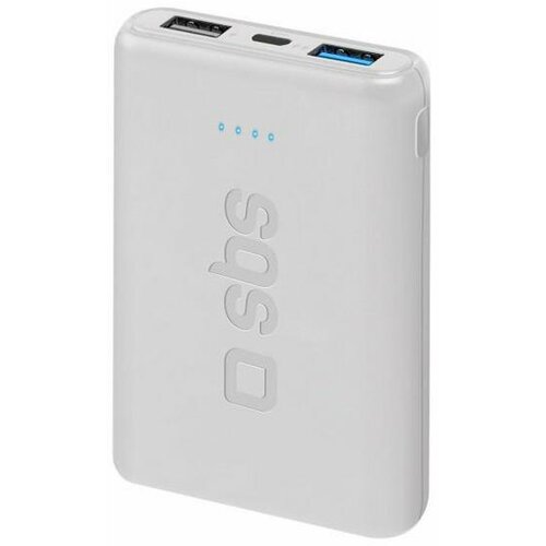 Sbs Prenosna baterija 5000 mAh bela, (5000265652) Cene