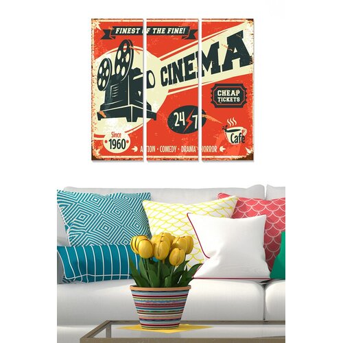 Wallity Set slika MDF2074456, 3 dijela Cene