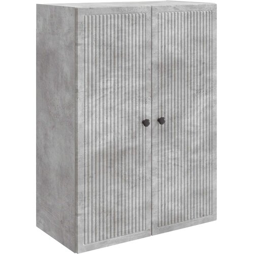  Omara za steno Betonsko siva 66 x 34,5 x 90 cm Inženirski les, (5000246842) Cene