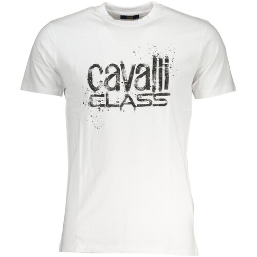 Cavalli Class MEN&#39;S SHORT SLEEVED T-SHIRT WHITE Cene