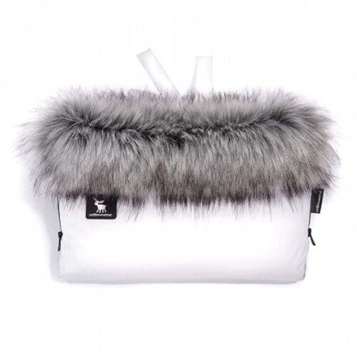 CottonMoose muff za kolica yucon white Slike