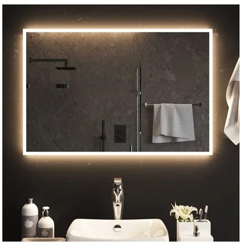  LED kopalniško ogledalo 90x60 cm