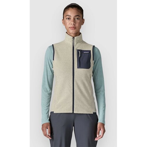 Patagonia R1 Air Brezrokavnik wool white Cene