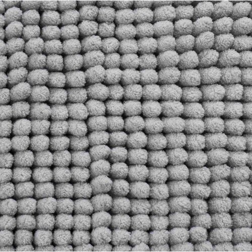Catherine Lansfield Siva kupaonska prostirka 50x80 cm Bobble &amp;ndash; Slike