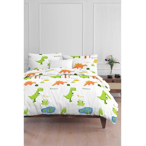 Mijolnir Bela enojna otro&amp;scaron;ka posteljnina 140x200 cm Dinolar &amp;ndash; Slike