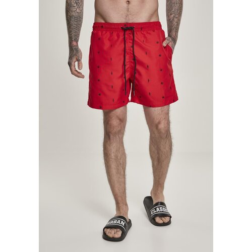 UC Men Embroidered leaf/burnt/navy swimwear Slike