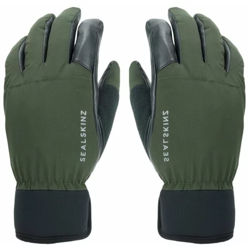 Sealskinz Waterproof All Weather Hunting Gloves Olive Green/Black M