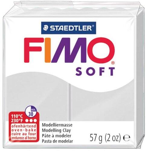  MASA ZA MODELIRANJE 57G FIMO SOFT STAEDTLER 8020-80 DELFIN SIVA Cene