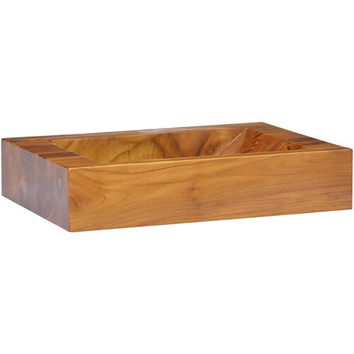 vidaXL Umivalnik iz trdne tikovine 50x35x10 cm Cene