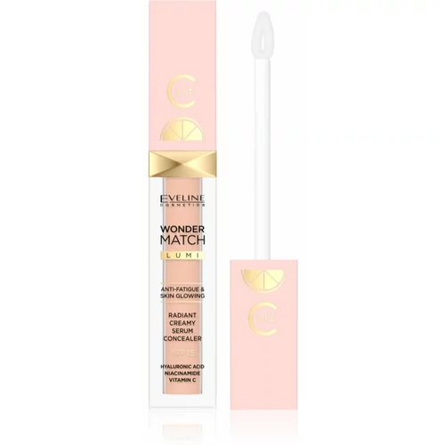 Eveline Cosmetics Wonder Match Lumi korektor in osvetljevalec SPF 20 odtenek 10 Vanilla 6,8 ml