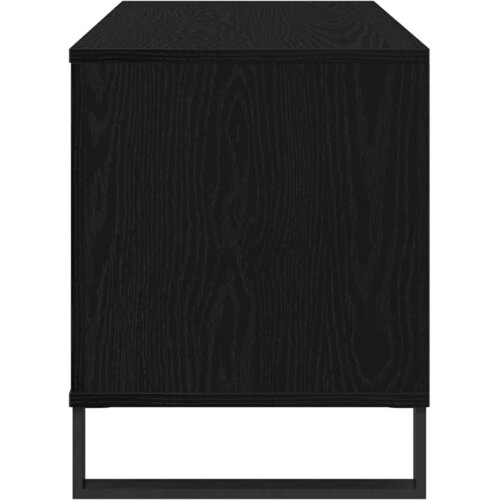  Ormar za ploče Crni hrast 100 x 38 x 48 cm Konstruirano drvo Slike