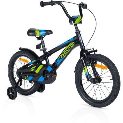 Dečiji bicikl za dečake 16" Rockstar Black, 3g+ Cene