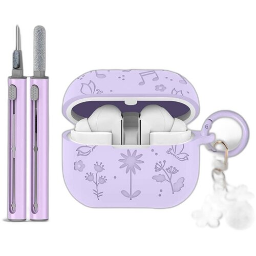 INF Zamenljivi/združljivi deli &ndash; Samsung Buds3/3pro ovitek z 3D metuljem Purple, (5000286866) Cene