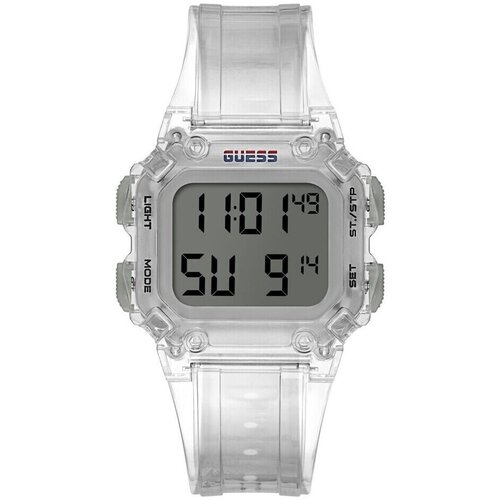 Guess Digitalne ure gw0270g1 Srebrna Cene